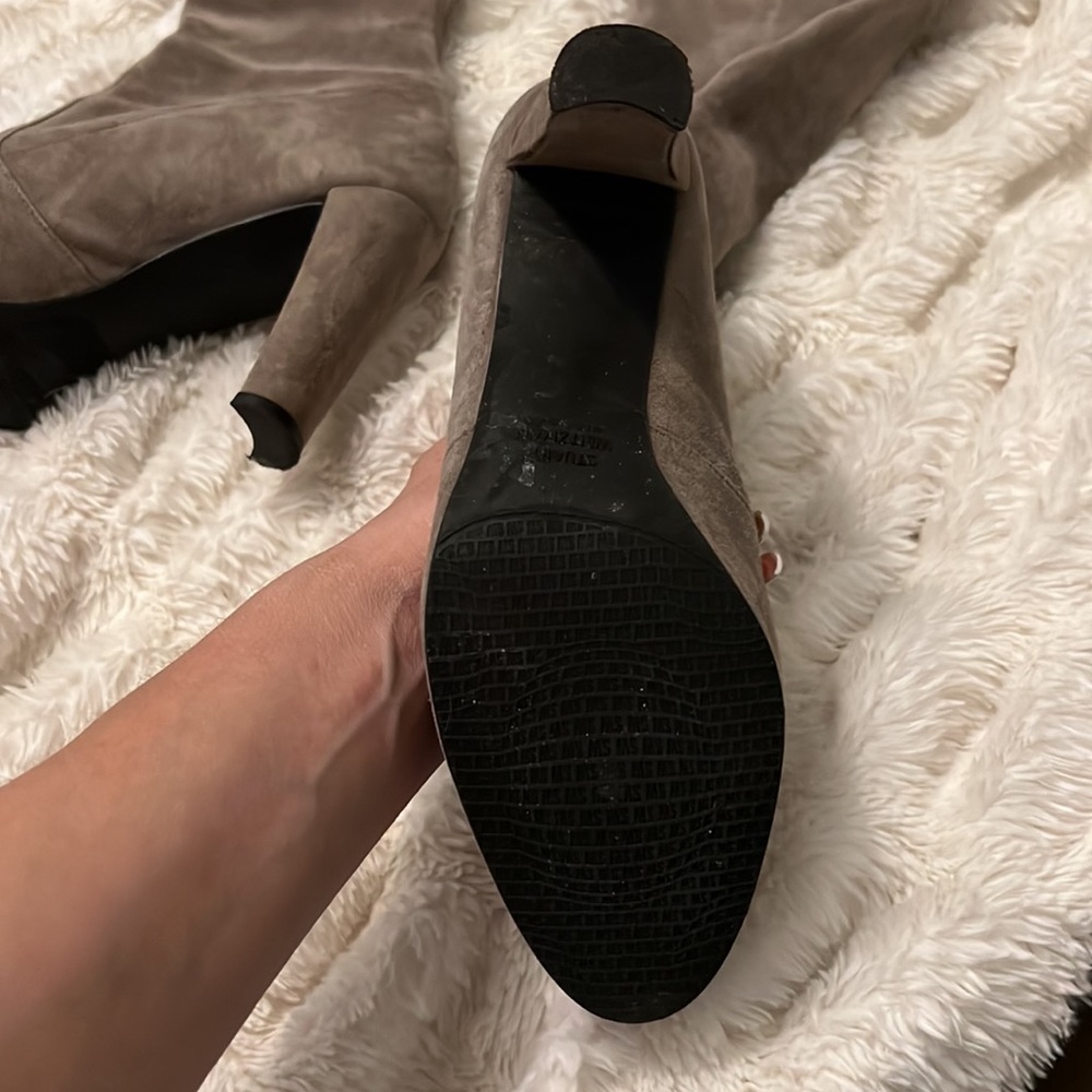 Stuart Weitzman Highland Boots In Topo - image 2